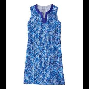 LL BEAN Cotton Knit‎ Sleeveless Cover-Up